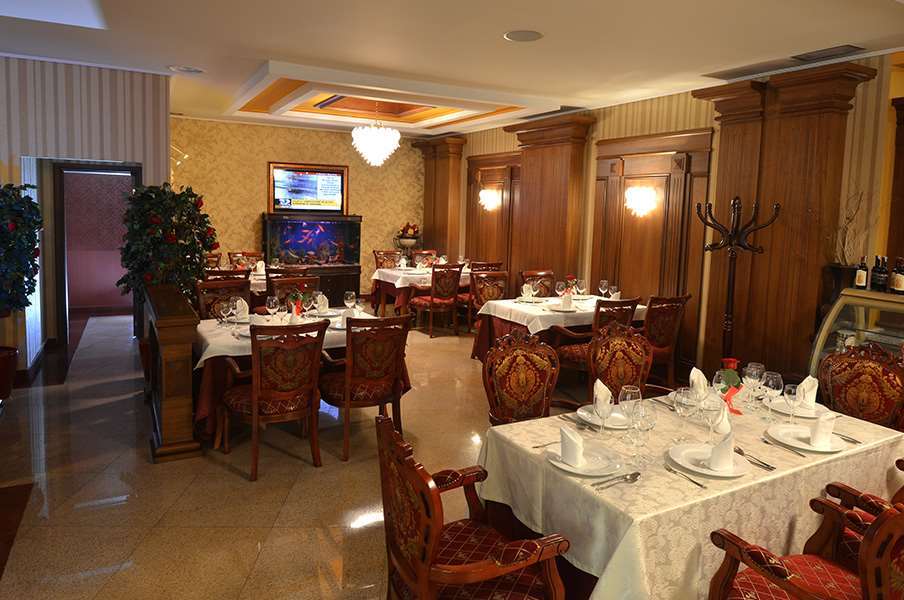 Hotel Austria 티라나 레스토랑 사진