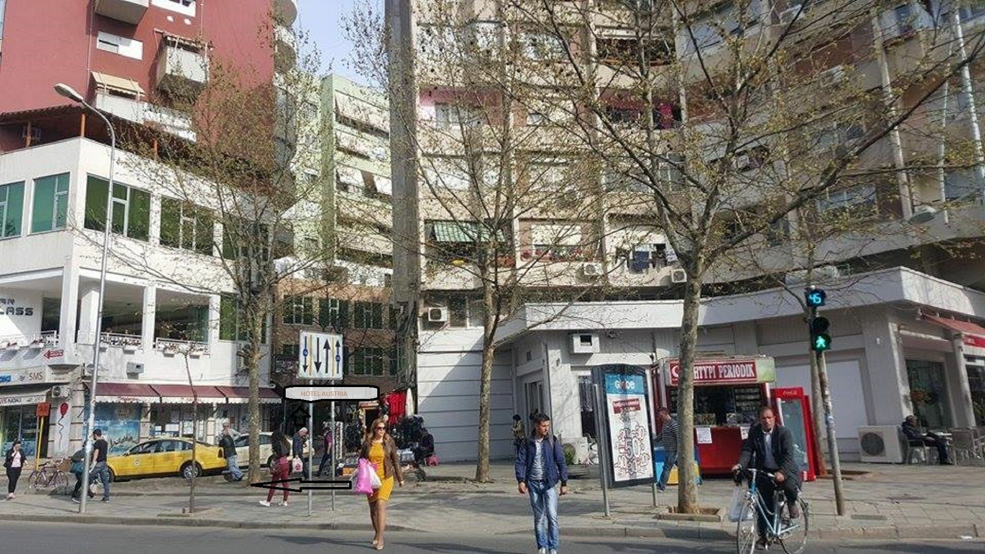 Hotel Austria 티라나 외부 사진